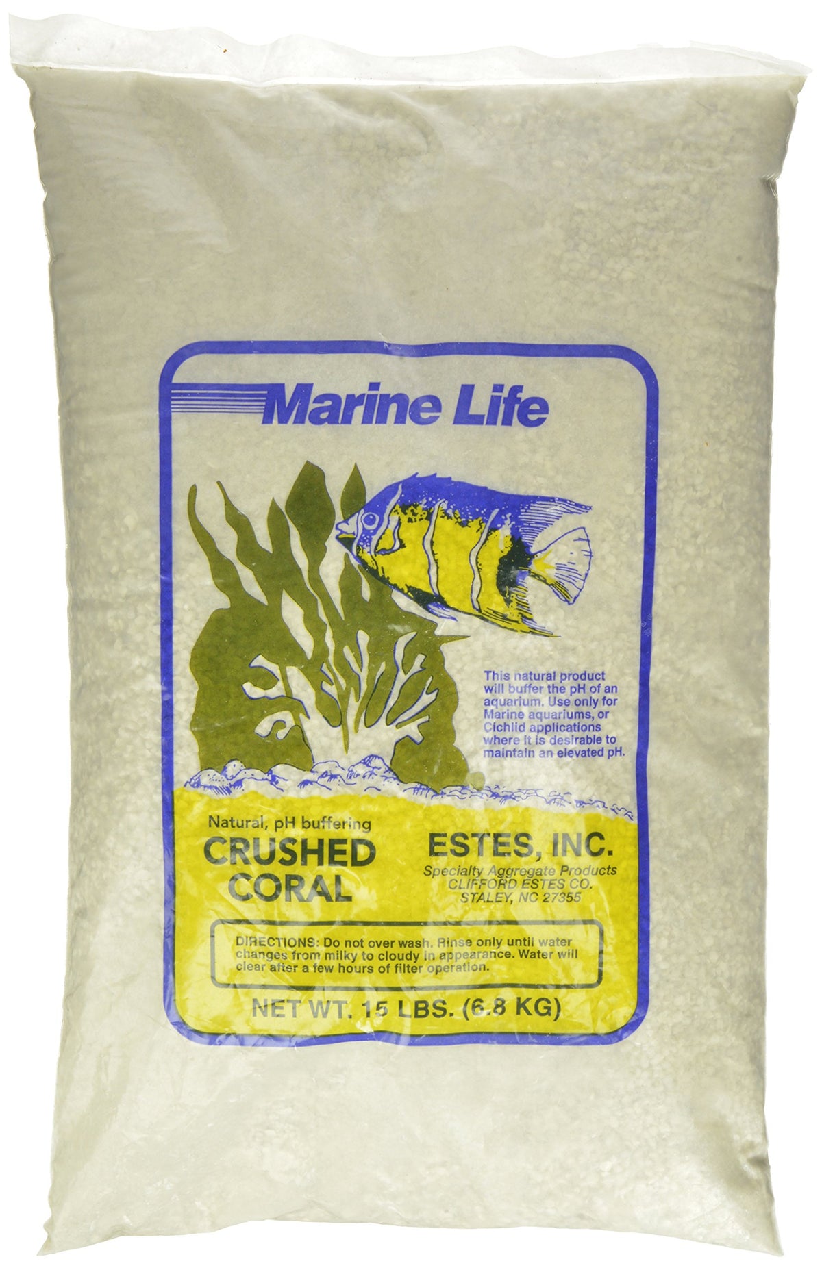 Estes crushed coral substrate for tortoise habitats with added minerals for all life stages.