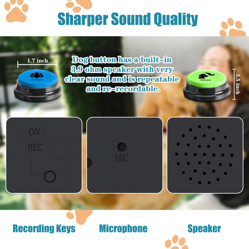 Eight-color button set from ESYELEC for organized training visuals
