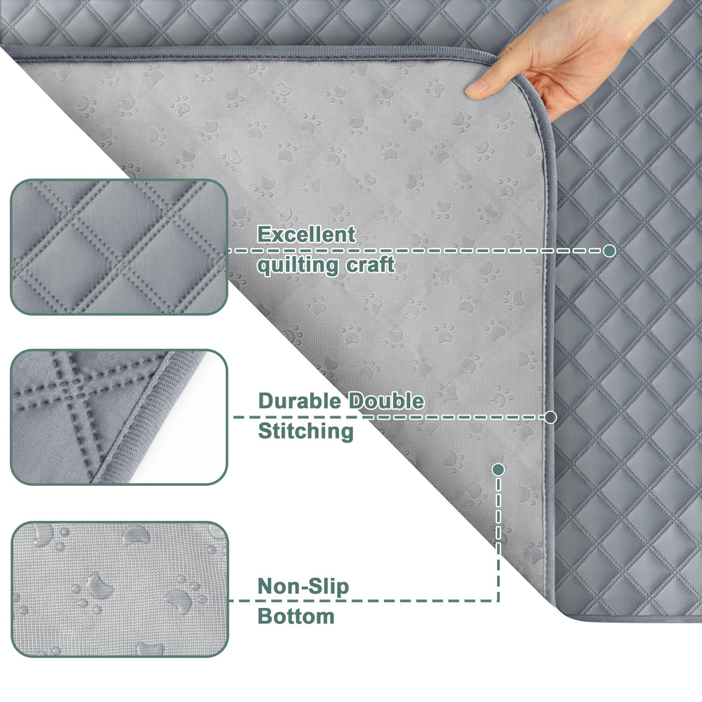 Eterish non-slip dog pad, 36x72, stays in place during play and training.