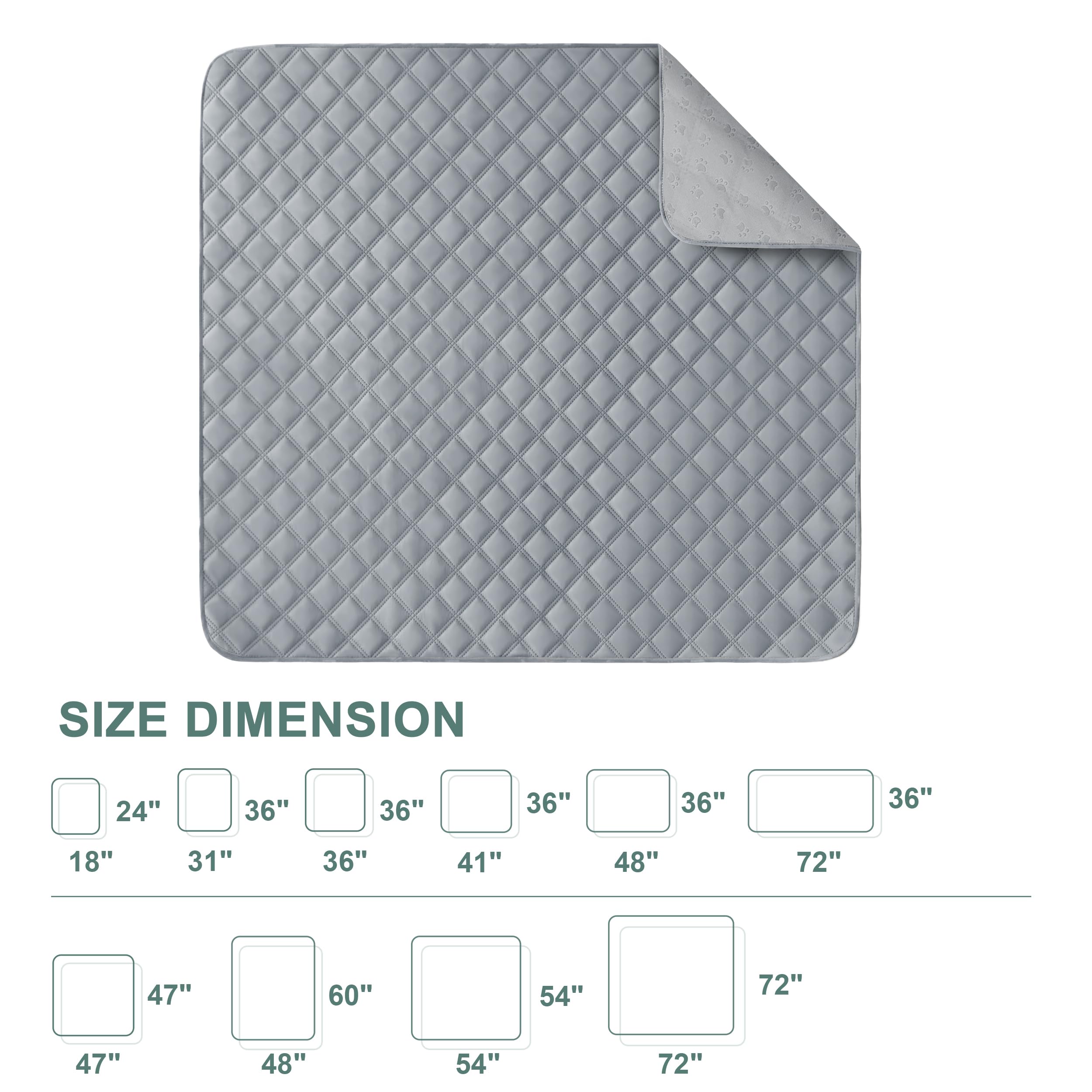Eterish 31x36 pad packaging highlights two-pack value and reusable design benefits