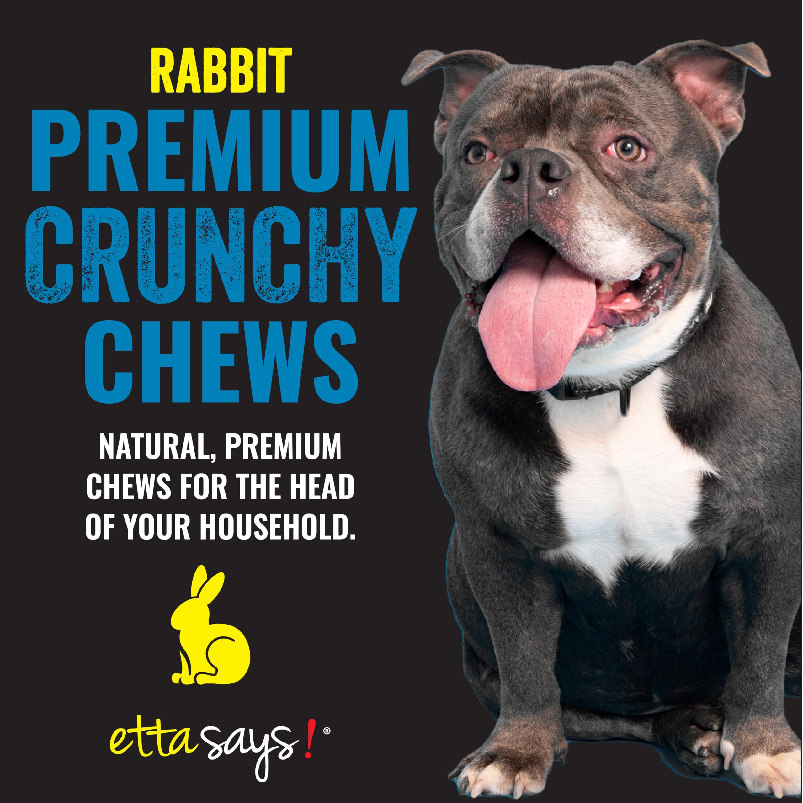 etta says! blended rawhide with protein creates a balanced chew base