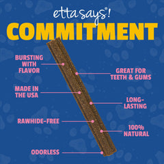Etta Says Flavor Fusion individually wrapped sticks stay fresh for longer use.