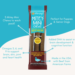 etta says! Mitey Mini Chews odor-free formula keeps homes fresh.