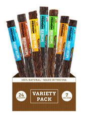 etta says premium crunchy dog chews 7inch variety pack packaging showcasing grain-free option