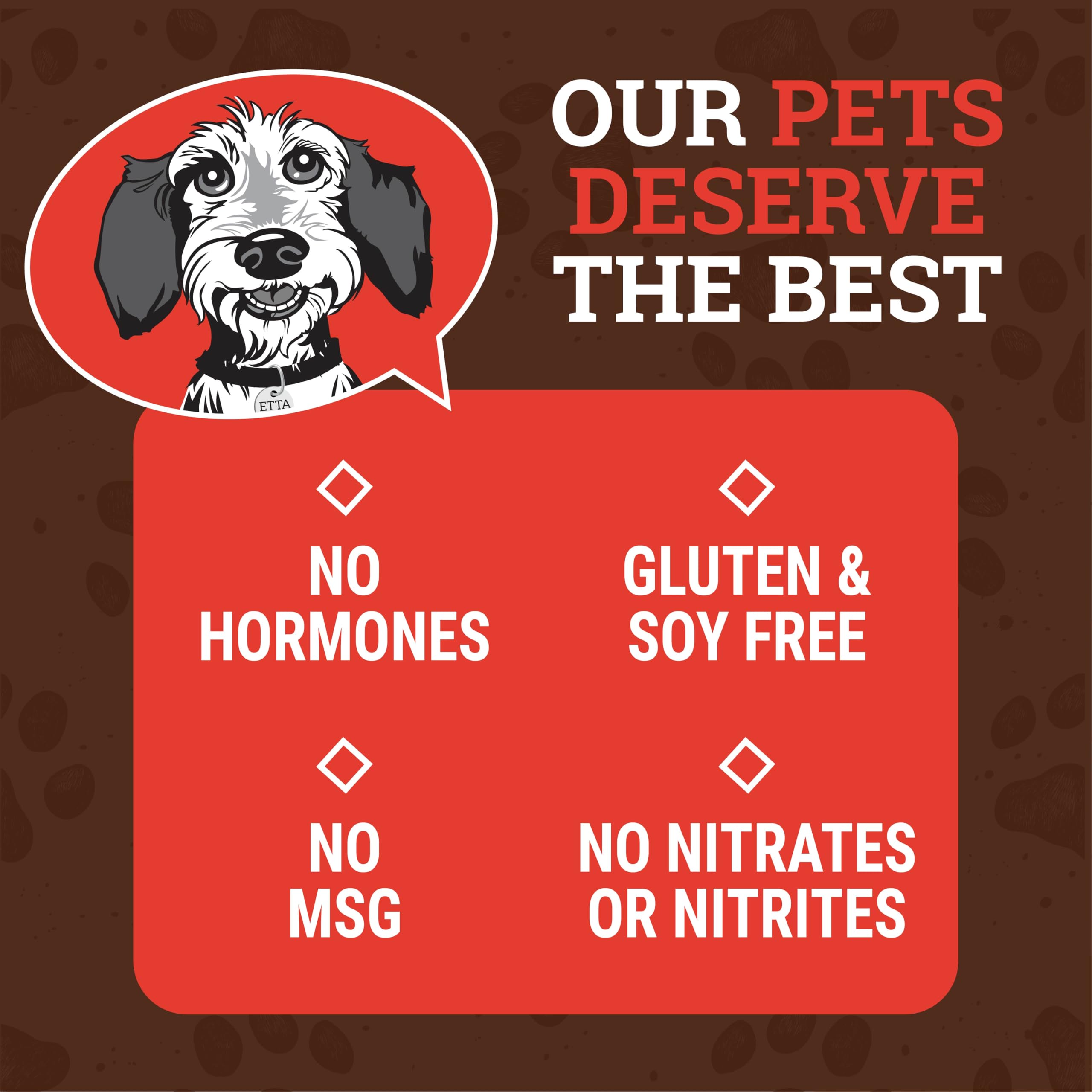 etta says! Yumm Sticks individually wrapped to stay fresh