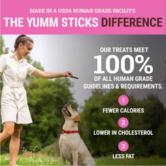 etta says Yumm Sticks individually wrapped jerky sticks stay fresh