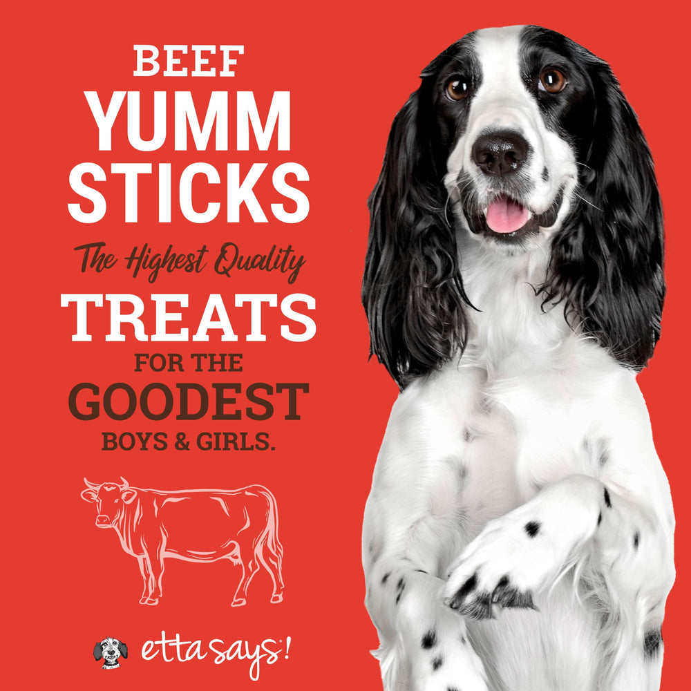 etta says! Yumm Sticks soft texture ideal for training rewards