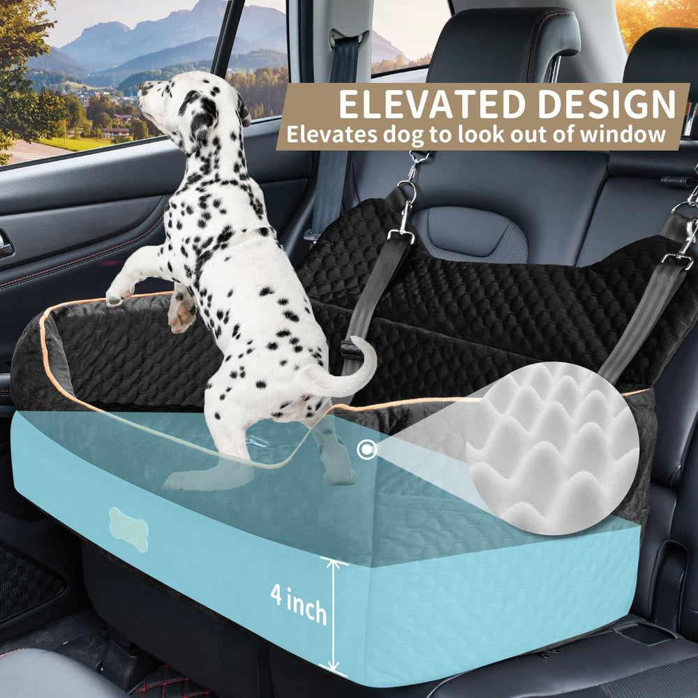 EUHAMS adjustable leash keeps your dog secure during travel