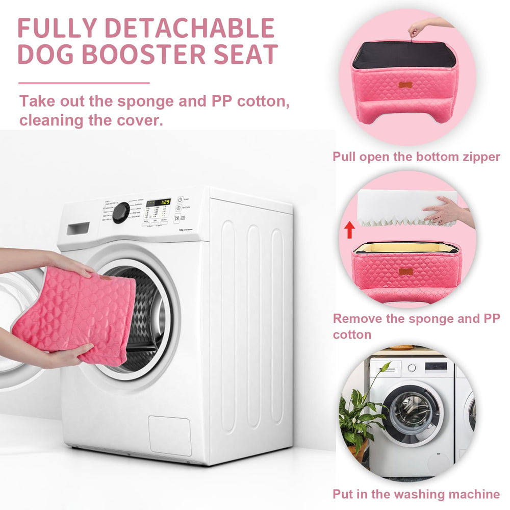 EUHAMS removable washable cover keeps the bed clean.