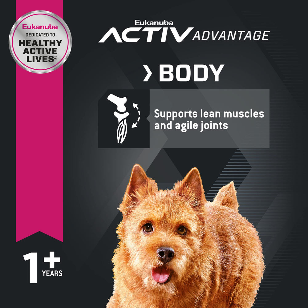 Eukanuba DHA and vitamin E support healthy brain function.