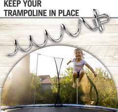 Eurmax USA dog tie-out stakes securing leash area outdoors