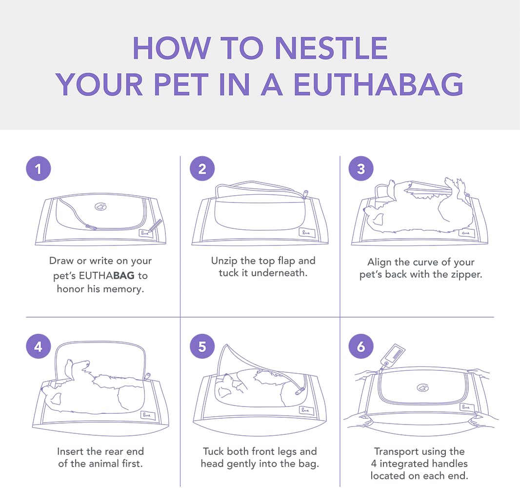 EUTHABAG Snuggle Bag no-metal construction supports cremation-friendly design.