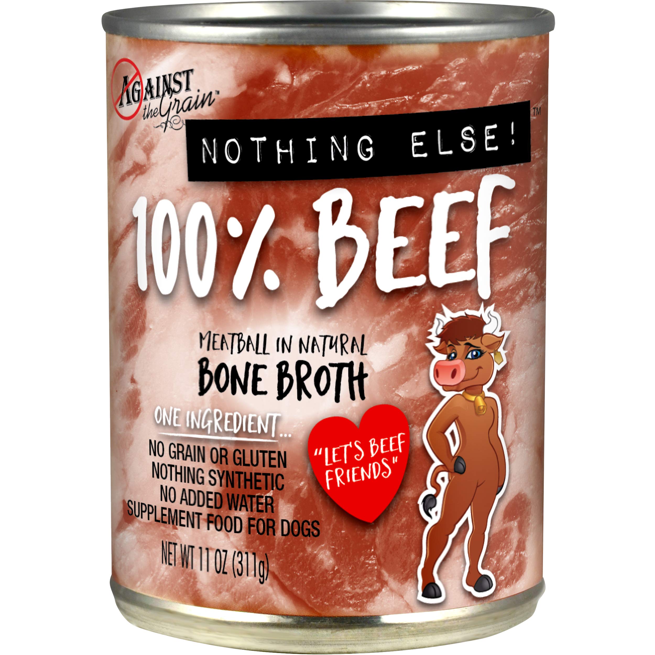 Evanger's beef-only formula supports simple feeding for dogs with sensitivities.
