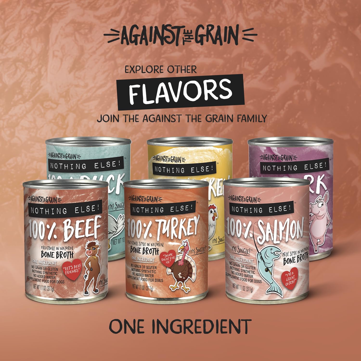 Evanger's grain-free recipe helps with allergen-conscious feeding.