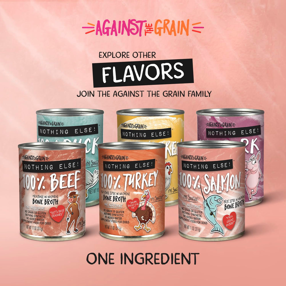 Evanger's transparent sourcing label communicates single-ingredient nourishment