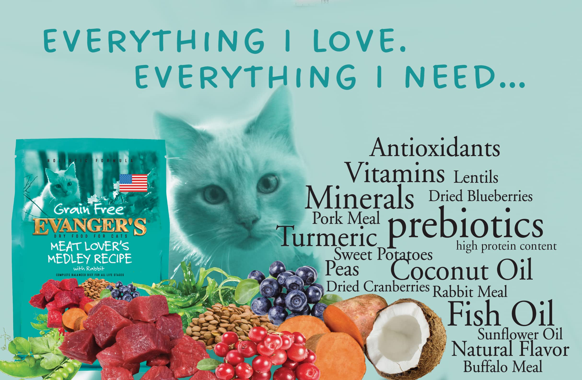 Alltech mineral blend enhances nutrient absorption in Evanger's recipe.