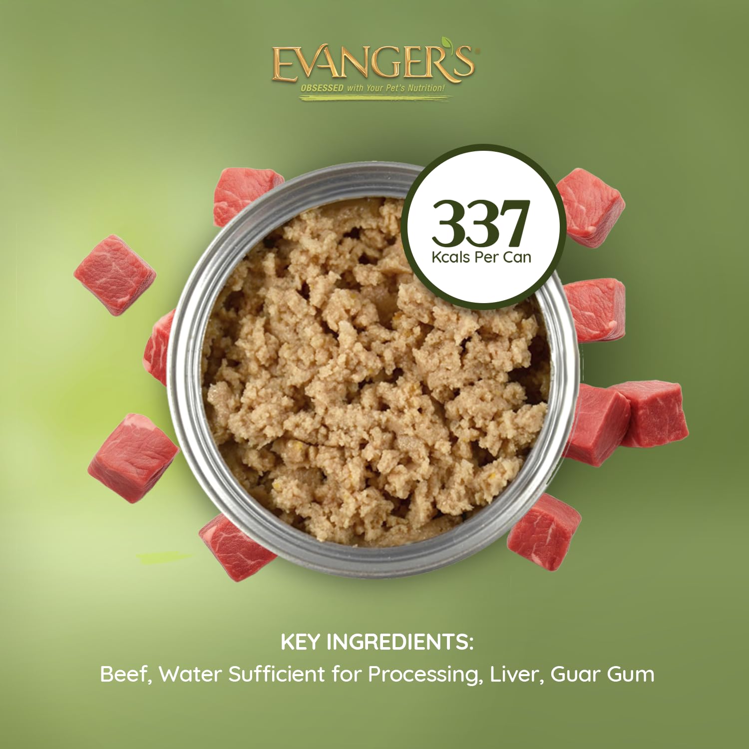 Locally sourced regional beef used in Evanger's Heritage Classic Beef for freshness.