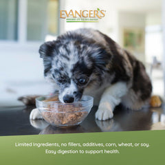 Evanger's Heritage Classic Beef single-source protein, ideal for rotation meals.
