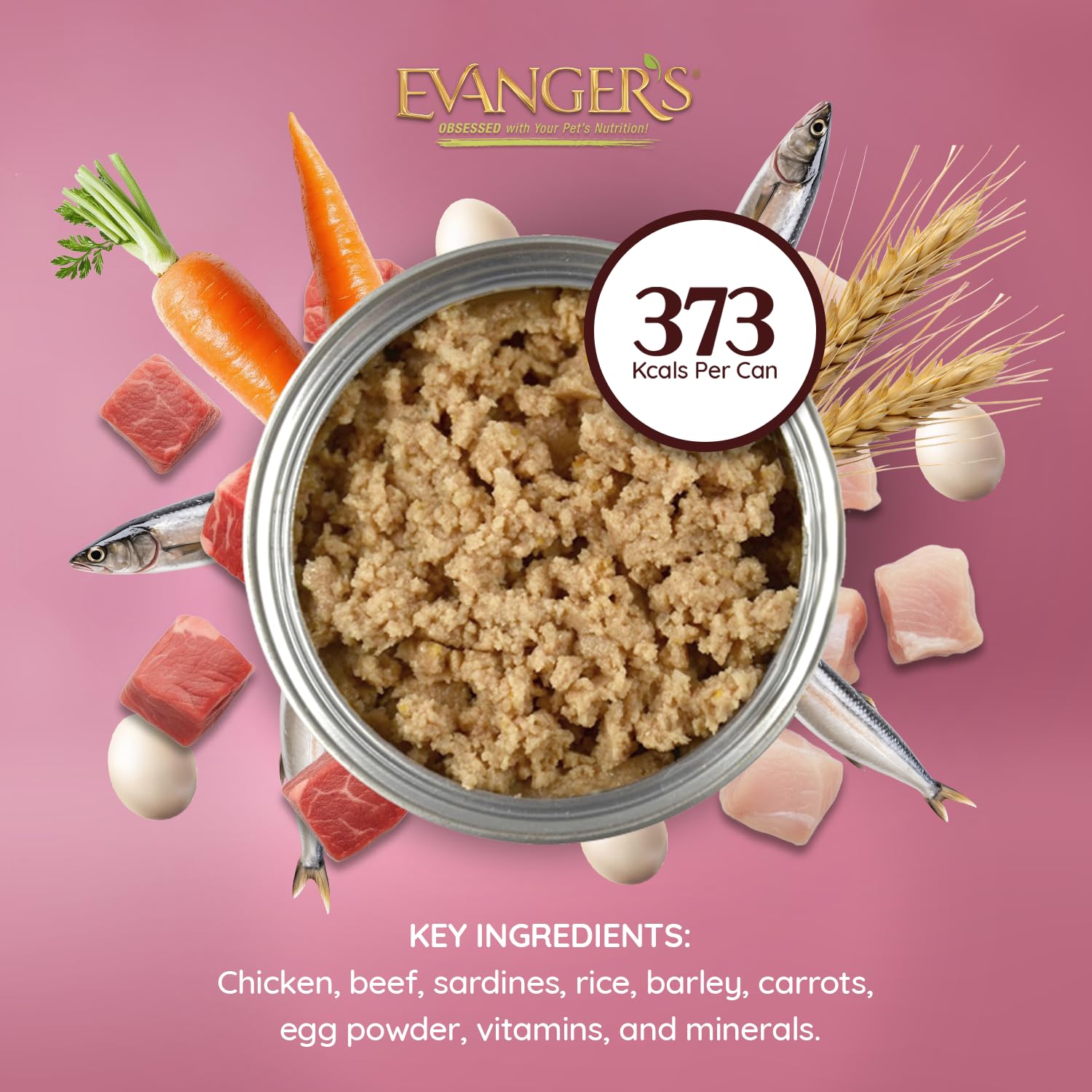 Gluten-free Evanger's Heritage Classic chicken loaf packaging and labeling shown.