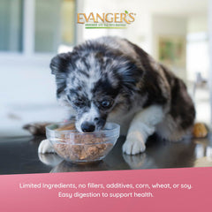 Senior-friendly Evanger's chicken loaf serving idea for all life stages.