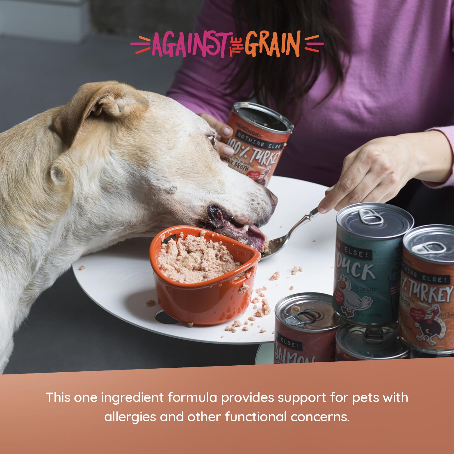 Evanger's Nothing Else BPA-free can emphasizes safe packaging for clean protein feeding