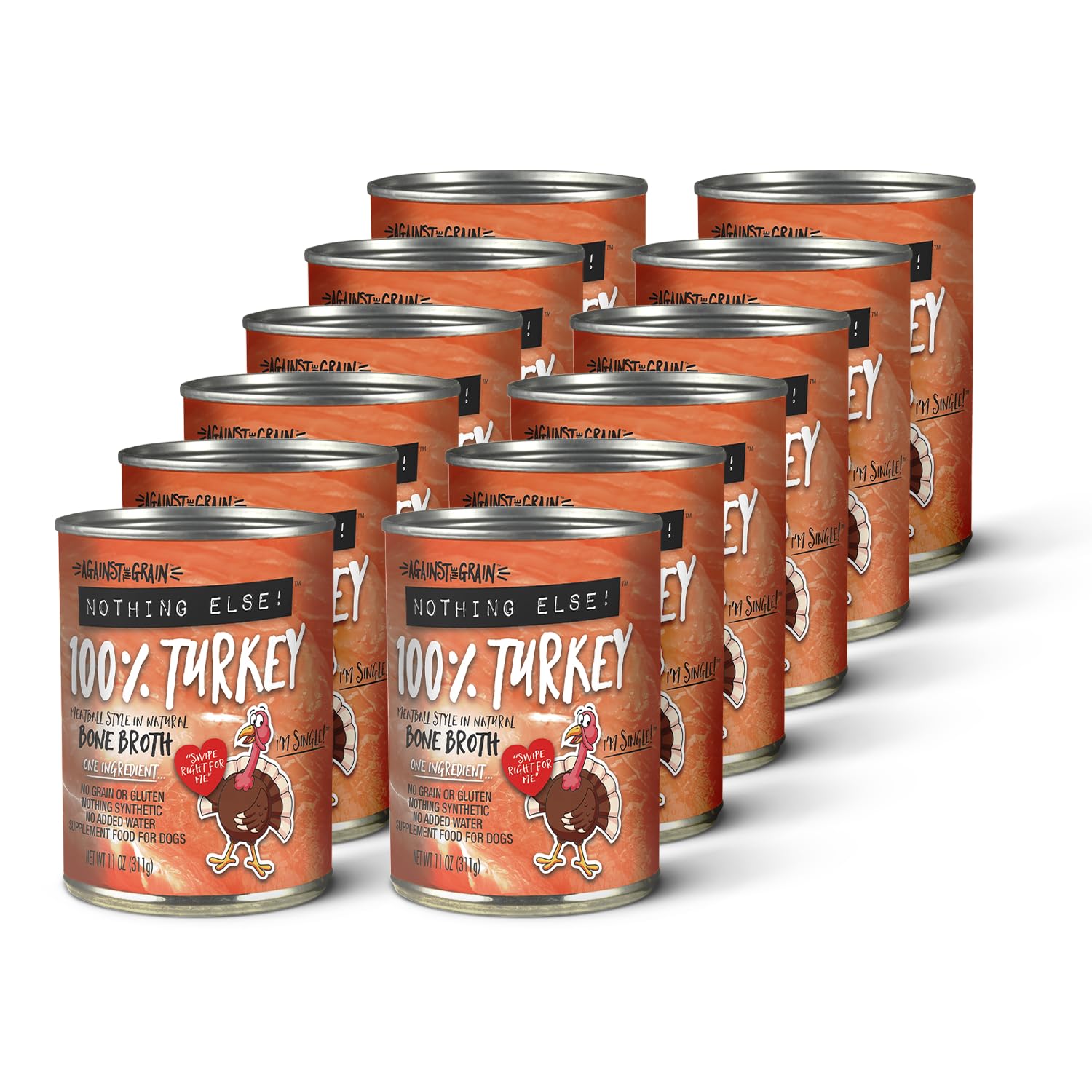 Evanger's Nothing Else turkey can shows single-protein meal for sensitive dogs