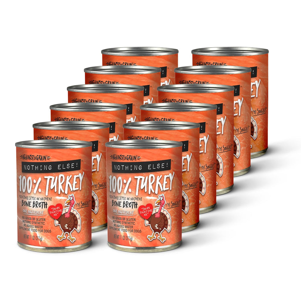Evanger's Nothing Else turkey can shows single-protein meal for sensitive dogs