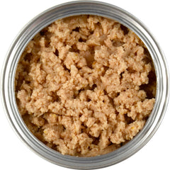 Evanger's Turkey Dinner 6oz can for exotic pets shows grain-free nutrition.