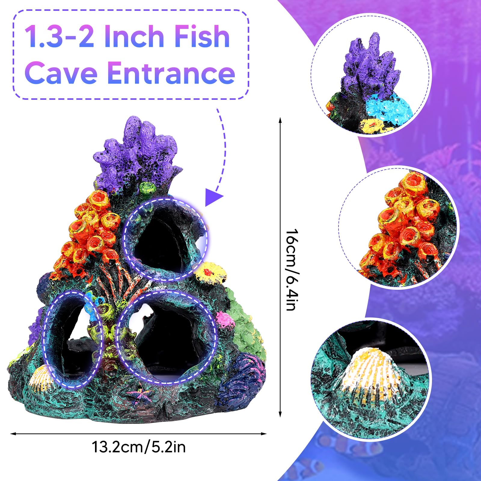 EVELOMO aquarium plants decor collection brings color and variety to the tank