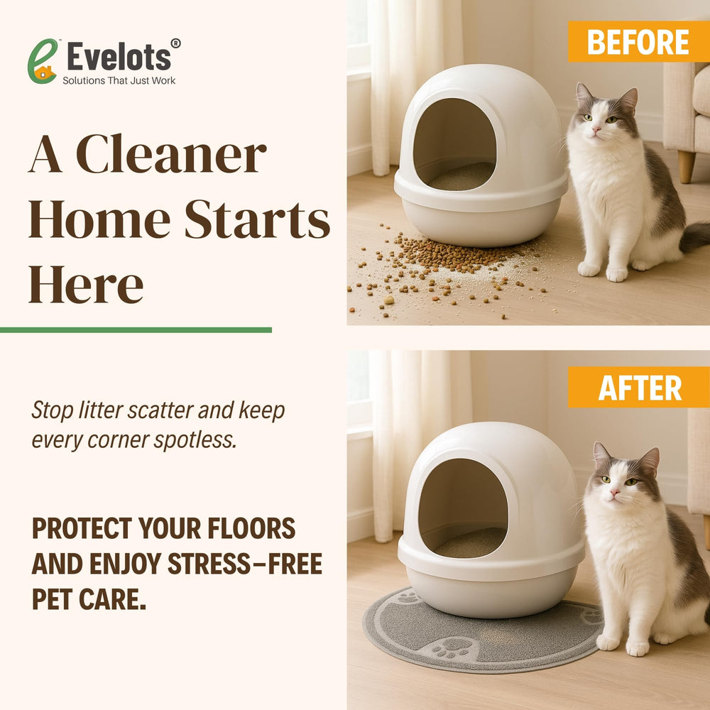 Soft and durable material is gentle on paws for daily use.