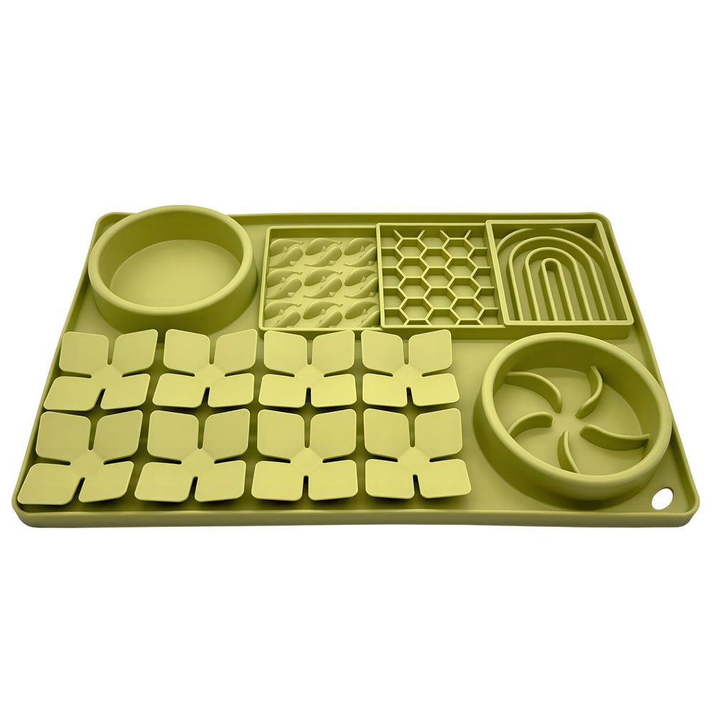 Evenco silicone lick mat with strong suction cups for stable use