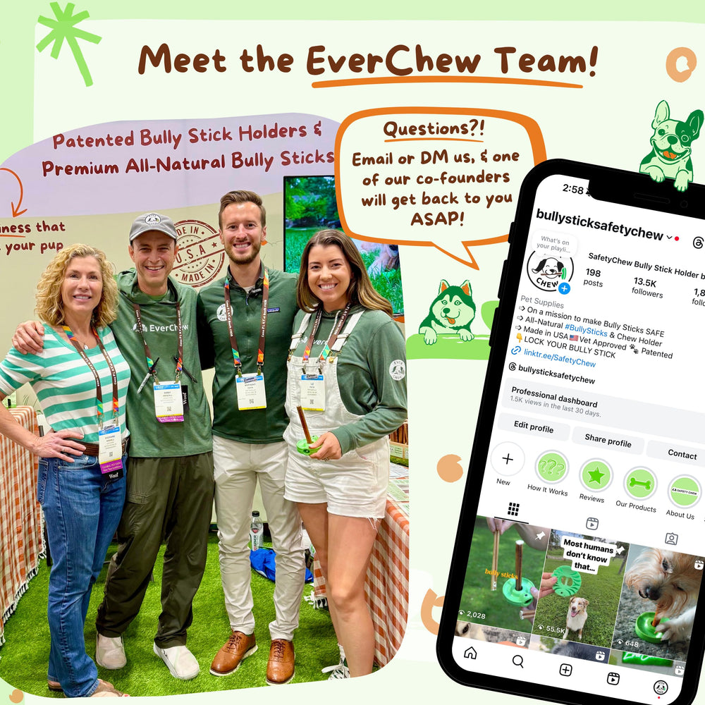 EverChew recyclable packaging note highlighting eco-friendly materials and responsible disposal.