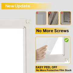 Everfront clear acrylic setup shows tool-free assembly in minutes.