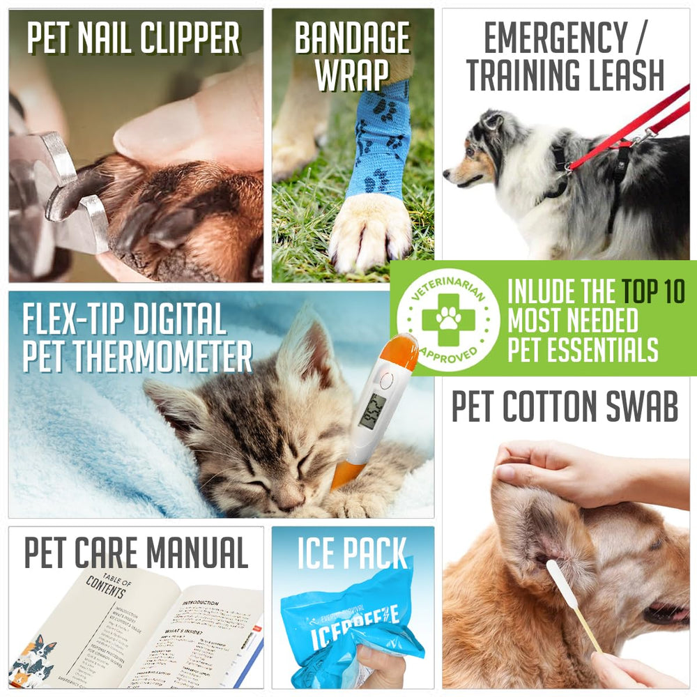Everlit Care Pet Medic Kit open layout demonstrating quick-access design for outdoor adventures.