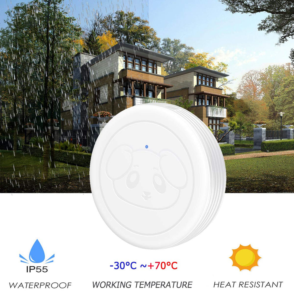 EverNary range up to 500 feet aids outdoor signaling.
