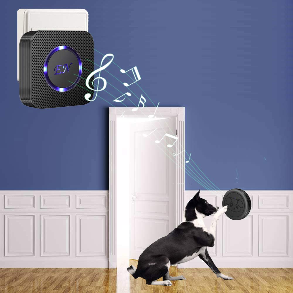 EverNary transmitter unit 1 on door, waterproof for durable use.
