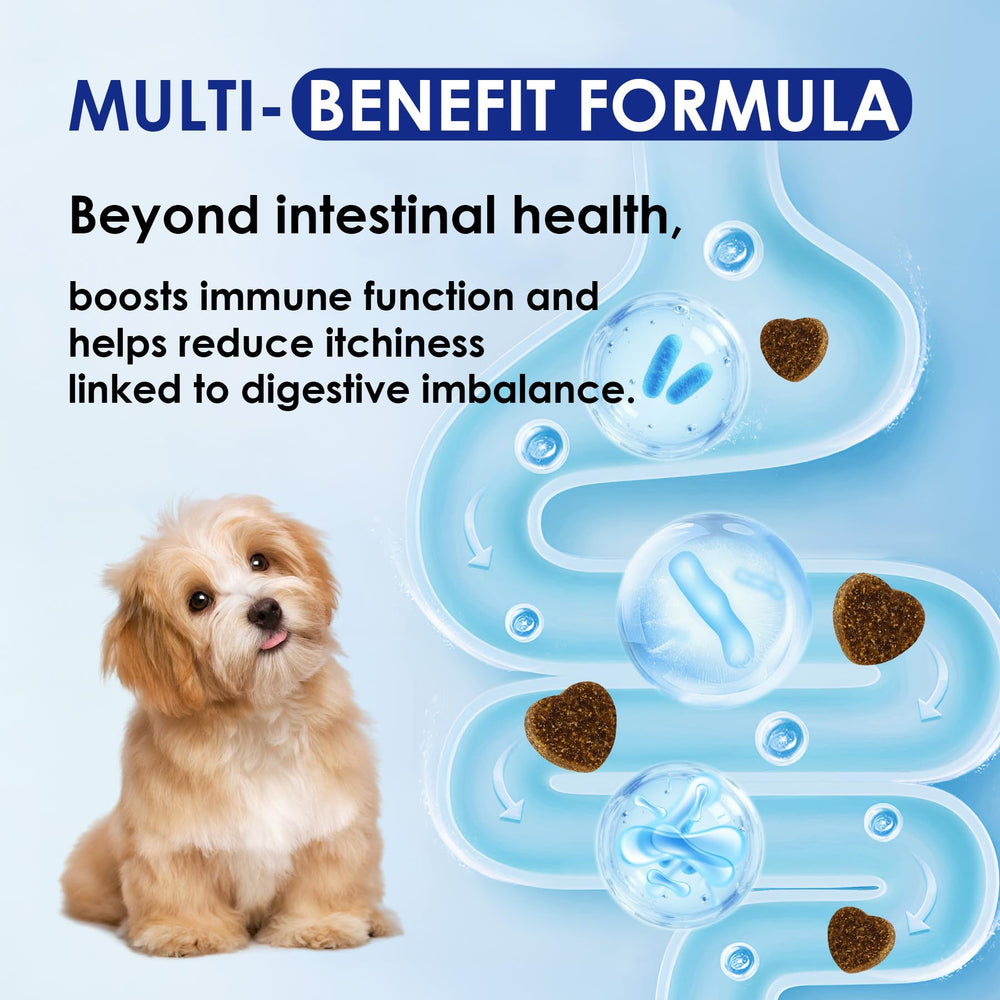 EVHH 120-count bottle ready for long-term daily use across breeds.