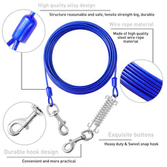 Evilplan anti-rust steel cable for lasting outdoor use.