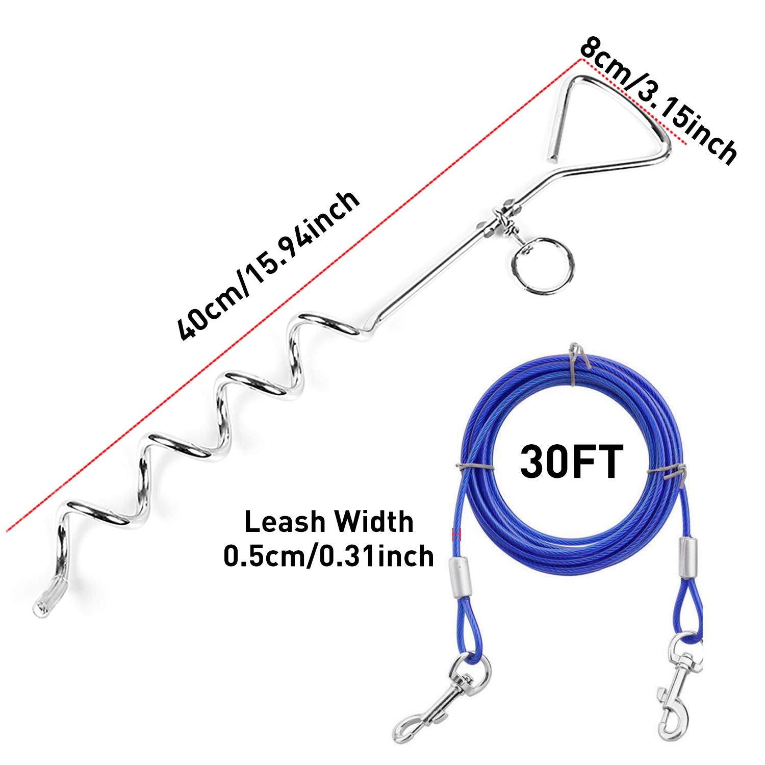 Evilplan 360-degree swivel ring allows smooth, tangle-free movement.