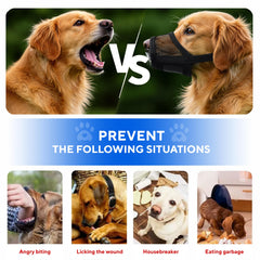 Evollax XL muzzle construction is durable and lightweight