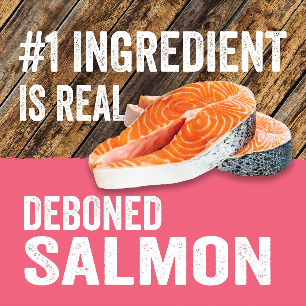 Evolve real deboned salmon as primary ingredient visual