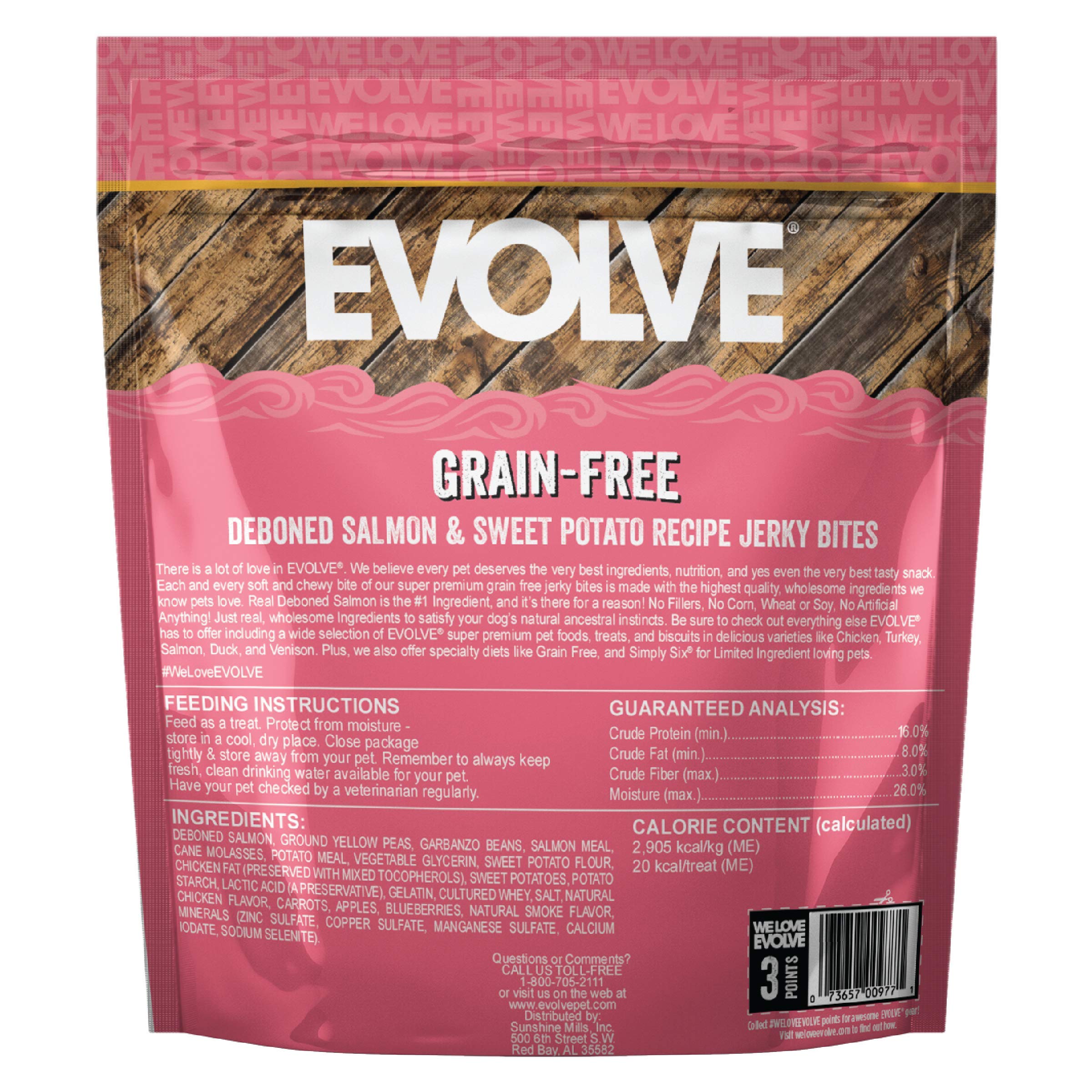 Evolve soft chewy bites close-up showing tender texture and appeal