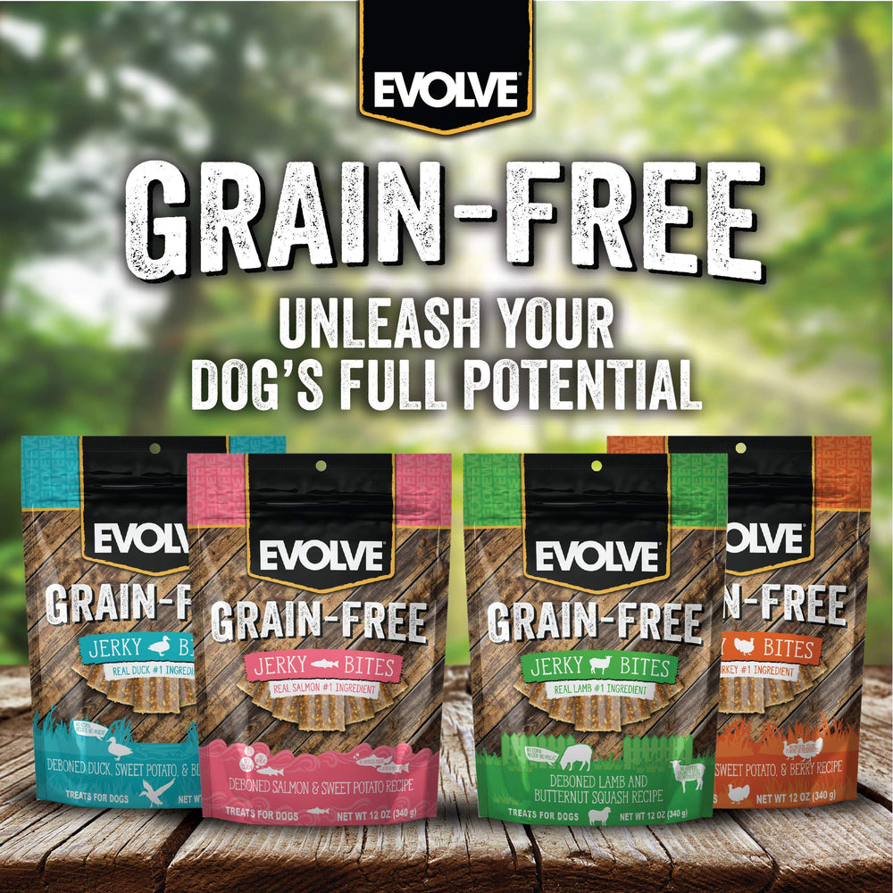 Evolve variety of treats lineup including multiple flavors