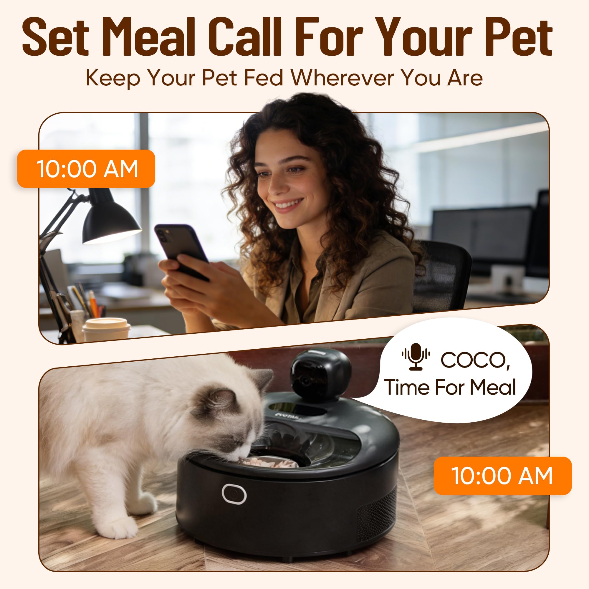 EVOTAILS quick-start guide helps you set up the feeder.
