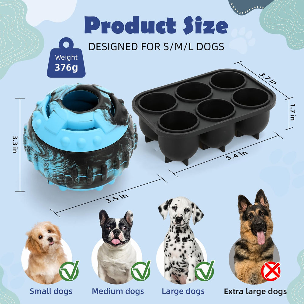 Ewalkor treat puzzle ball demonstrates interactive treat dispensing for canine enrichment