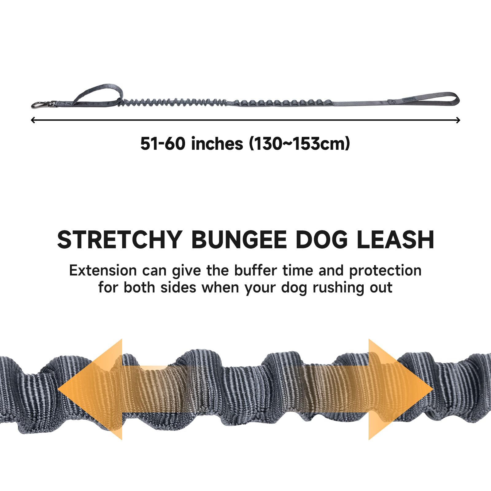 EXCELLENT ELITE SPANKER double-handle leash designed for safer training and close oversight.