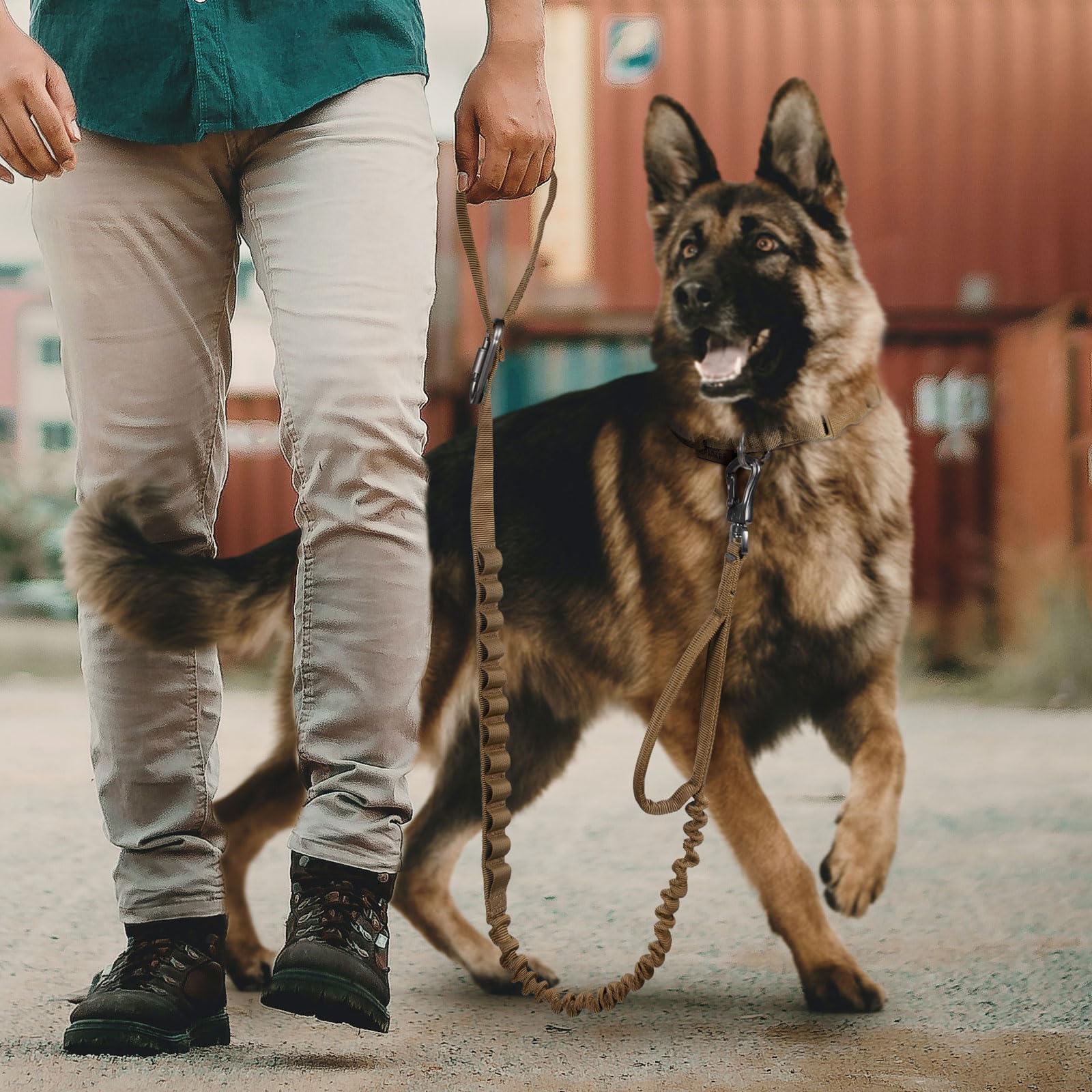 Soft padded handle improves walking comfort.