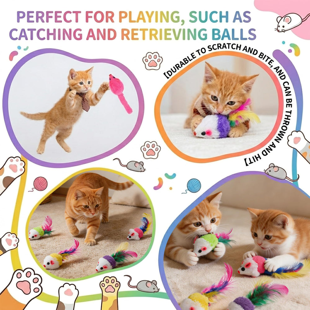 Exclaith bulk cat toy pack offers great gift for multi-cat homes