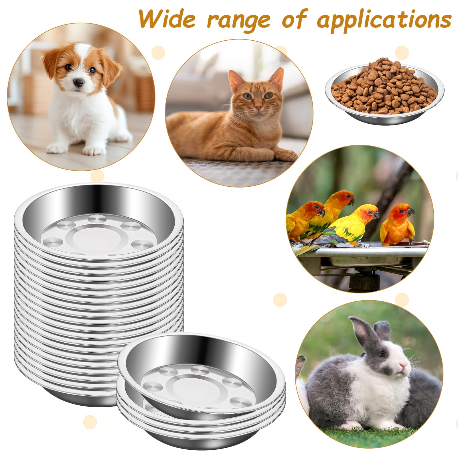 Exclaith stackable, durable bowls ideal for home, travel, or outdoor use.
