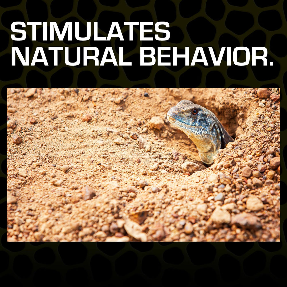 Exo Terra Desert Sand creates a natural desert landscape inside your terrarium.